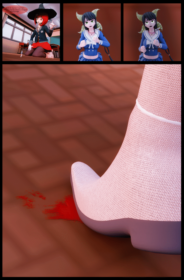The Amazing Himiko's Magic Trick