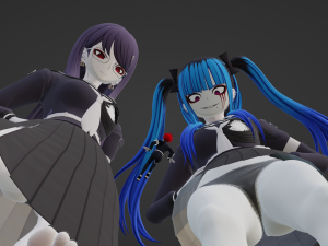 Darumi and Hiruko Quickie Anim