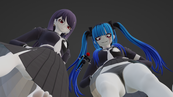 Darumi and Hiruko Quickie Anim